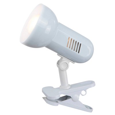 GLOBO  Spot a pince m&eacute;tal l24 x h21 cm - Blanc