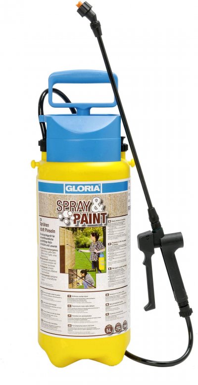 GLORIA  Pulv&eacute;risateur &agrave; pression &agrave; jet Spray & Paint