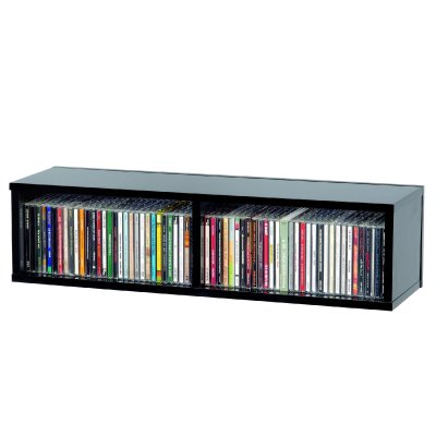 GLORIOUS DJ  Cd Box 90 Black - Casier Rangement 90 CD Finition Noir