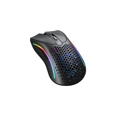 GLORIOUS  Model D 2 Souris de jeu sans fil sans fil 2,4 GHz / Bluetooth 26 000 DPI Noir