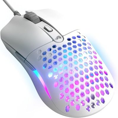 GLORIOUS PC GAMING RACE Glorious Model O Eternal - Souris - pour droitiers - optique - 6 boutons - filaire - blanc