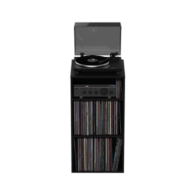 GLORIOUS  Modular Mix Rack finition noire - mobilier pour dj