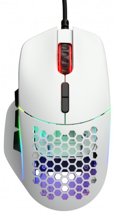 GLORIOUS  PC Gaming Race Model I Souris Gaming - blanc, mat