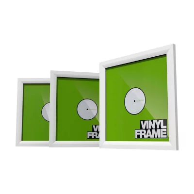  Glorious Vinyl Frame Set White lot de 3 cadres pour vinyles
