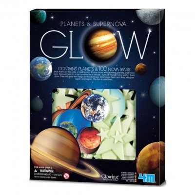 YOUDOIT Glow in the Pack Dark: plan&egrave;tes et Supernova