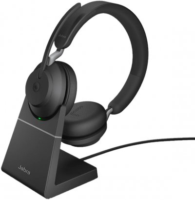 JABRA Gn  Evolve 2 65 Ms Stereo Headphones Noir