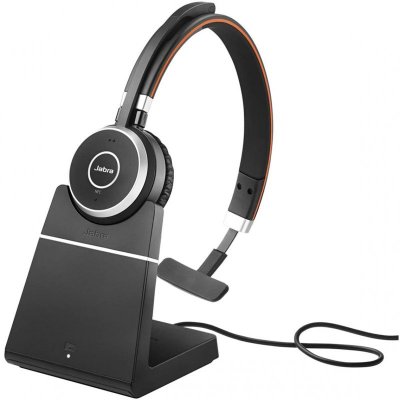 JABRA Gn  Evolve 65 Uc Mono Wireless Headphones Noir