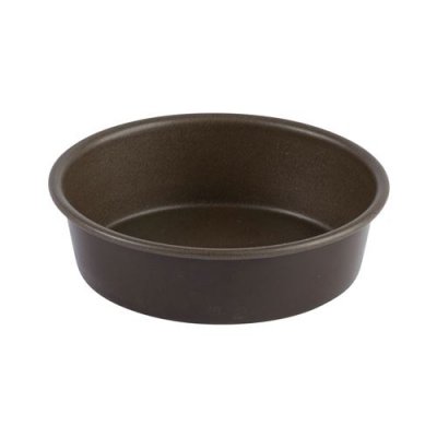 GOBEL  223730 Moule &agrave; Manqu&eacute; Rond Uni Bord&eacute; Anti-Adh&eacute;rent &Oslash; 20 cm