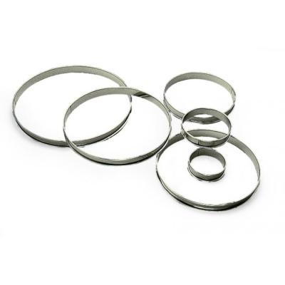 GOBEL  824990 Cercle &agrave; Tarte Inox Bords Roul&eacute;s 28 cm