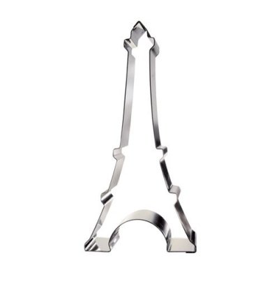 GOBEL  884107 Nonnette/Emporte-Pi&egrave;ce Forme Tour Eiffel Inox