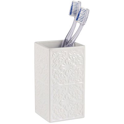 WENKO Gobelet c&eacute;ramique Cordoba blanc