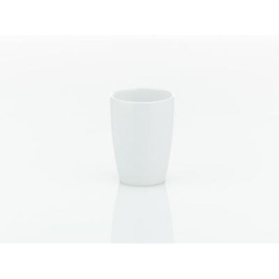 KELA Gobelet de salle de bain en porcelaine blanche NATURA