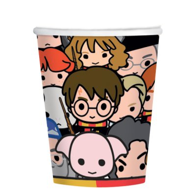 AMSCAN Gobelets en papier harry potter - 8 pi&egrave;ces - 250 ml