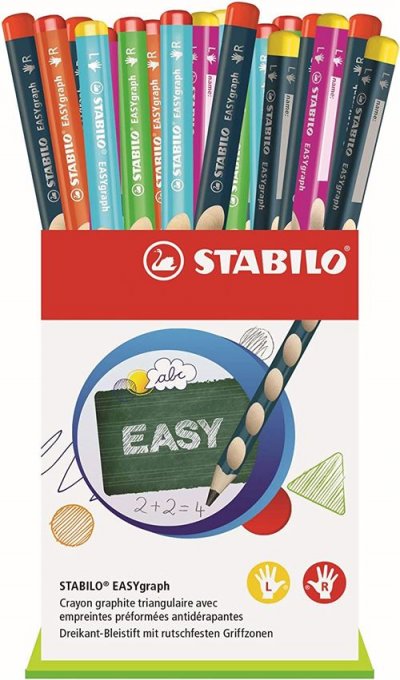 STABILO Godet X 36 Crayons Graphite  Easygraph Hb