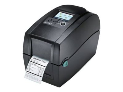 GODEX  RT200i Imprimante d'&eacute;tiquettes imprimante USB 2.0, USB Host, RS232, RJ45