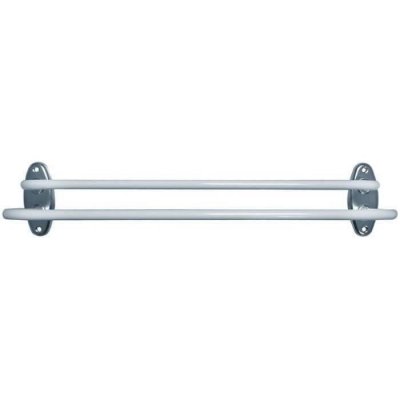 GENERIQUE GODONNIER Porte-serviette avec 2 barres fixes - &Eacute;poxy blanc