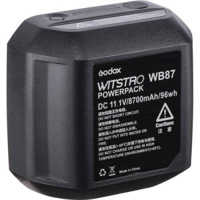 GODOX  batterie WB87 pour AD600M , AD600BM, SLB-60W 8700 mAh