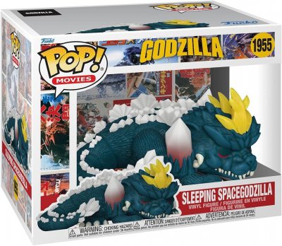 FUNKO Godzilla - Figurine POP! Super Sized Sleeping Space Godzilla 15 cm