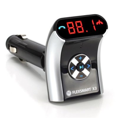 GENERIQUE GOgroove FlexSMART X3 Mini - Transmetteur FM Bluetooth pour Voiture + Kit Main-libres