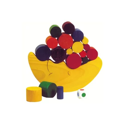 GOKI  - 2041419 - Formes &Agrave; Trier Et &Agrave; Empiler - Jeu De Balance Lune