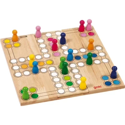 GOKI  - 2041481 - jeu de soci&eacute;t&eacute; - ludo