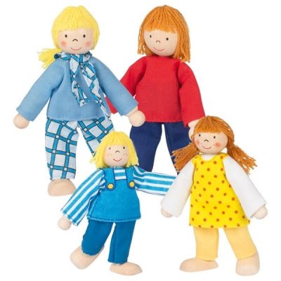 GENERIQUE Goki - 51955 - Mini-poup&eacute;es articul&eacute;es - Famille moderne