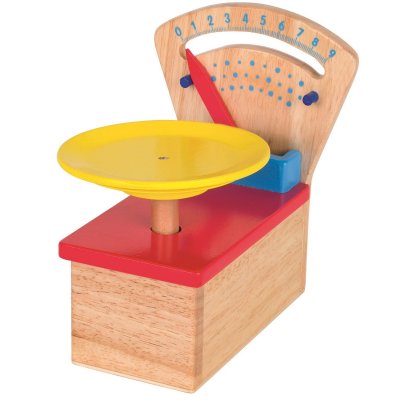 GOKI  balance en bois rouge / jaune rouge / jaune