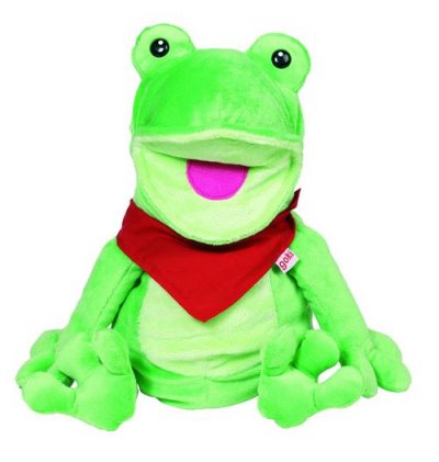 GOKI  Eveil - Marionnette &agrave; Main - Grenouille