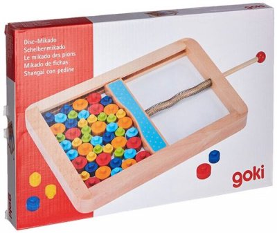 GOKI - Jeu Disque Mikado, 56679, Mixte