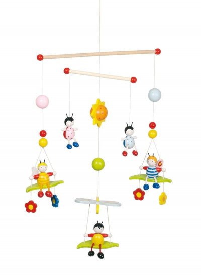 GOKI  Mobile 3d Bienen 52954, 38x29 Cm, 9 Pi&egrave;ces