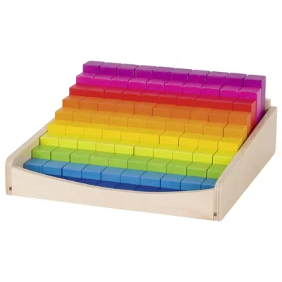GOKI - R&eacute;glettes de calcul lasur&eacute;, 58626, Multicolore