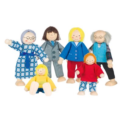 GOKI  - So218 - Mini-Poup&eacute;es Articul&eacute;es - Famille Citadine
