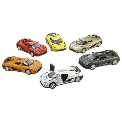 GOKI  Voiture De Sport Momentum Avec Lumi&egrave;re Et Son - Voiture Jouet M&eacute;tal 14 Cm