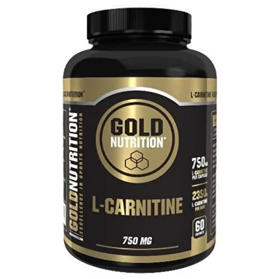 GOLD NUTRITION  L-Carnitina 60Caps - Br&ucirc;leur de graisse taille UNICA