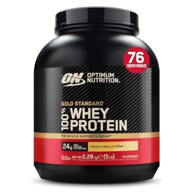 OPTIMUM NUTRITION Gold Standard 100% Whey French Vanilla Cream (2280 g) 
