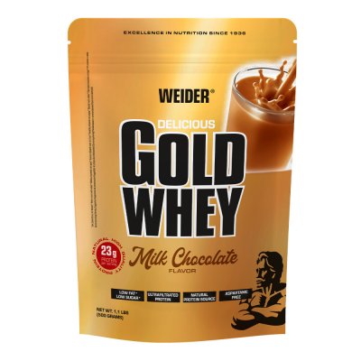 WEIDER Gold whey proteine  500 gr - chocolat au lait