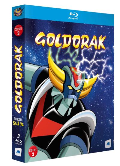 Goldorak-Coffret 3-&Eacute;pisodes 54 &agrave; 74 [Version Non censur&eacute;e]