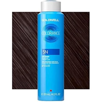 GOLDWELL  Colorance Demi-Permanent Hair Color ch&acirc;tain clair 120 ml