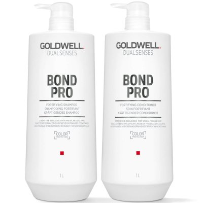GOLDWELL , Dualsenses Bond Pro Conditionneur 1000 ml Blanc 1 l