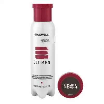 GOLDWELL  Elumen Coloration Permanente Longue Dur&eacute;e 200 ml nb@4