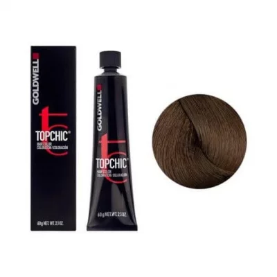GOLDWELL  Topchic Permanent 6GB Dark Blonde Gold Brown 60ml