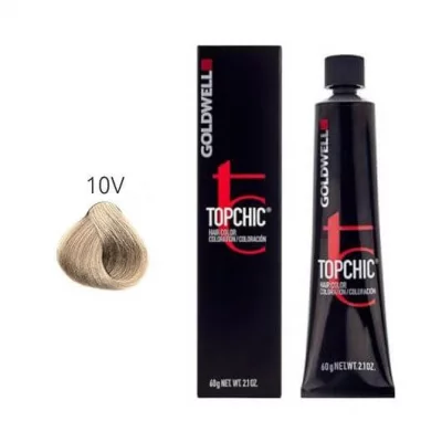 GOLDWELL  Topchic Permanent Hair Color pastel violet blond Tube 60 ml