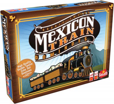 GOLIATH  Bv Mexican Train Domino Spanish Board Game Multicolore