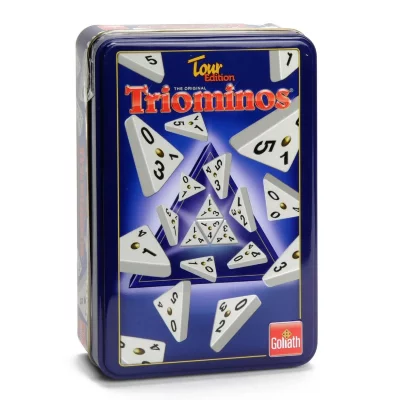 GOLIATH  Bv Triominos The Original Travel Tour Edition Spanish Multicolore