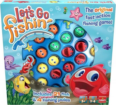 GOLIATH  Letts Go Fishing Board Game Dor&eacute;