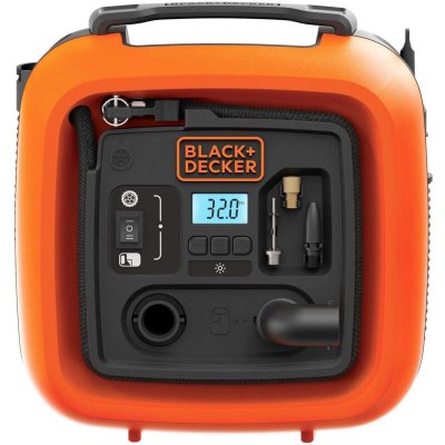 BLACK & DECKER Gonfleur compresseur de loisirs BLACK+DECKER 160PSI ASI400, 11 bars