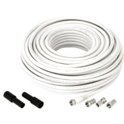 GOOBAY  100 dB Set c&acirc;ble d'antenne coaxial C&acirc;ble de raccordement LNB 30 m