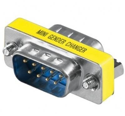 GENERIQUE Goobay 50300 Gender Changer D-SUB, Connecteur D-SUB/RS-232, 9 p&ocirc;les, Paquet de 10