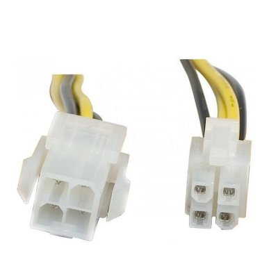 WENTRONIC Goobay 51359 Rallonge de C&acirc;ble &Eacute;lectrique PC ATX12 P4, 4&nbsp;Broches