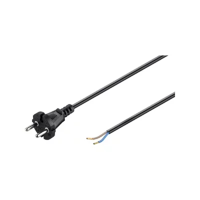 GOOBAY  58914 Cordon-Connecteur Universel pour Aspirateur, 10 m Longueur, Noir